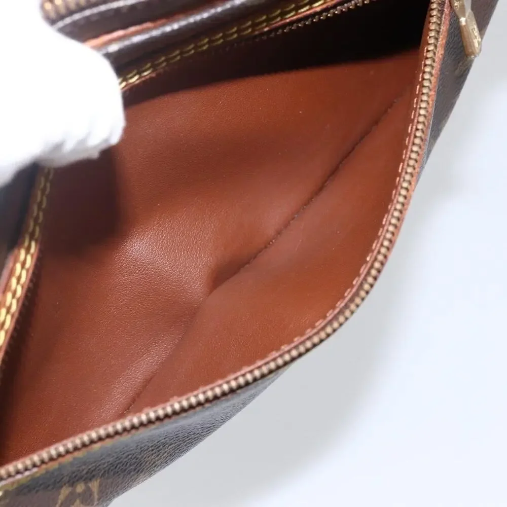 Louis Vuitton Monogram Marly Dragonne GM Clutch Bag Brown